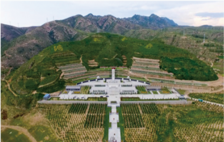 晋绥革命烈士陵园——美景如画